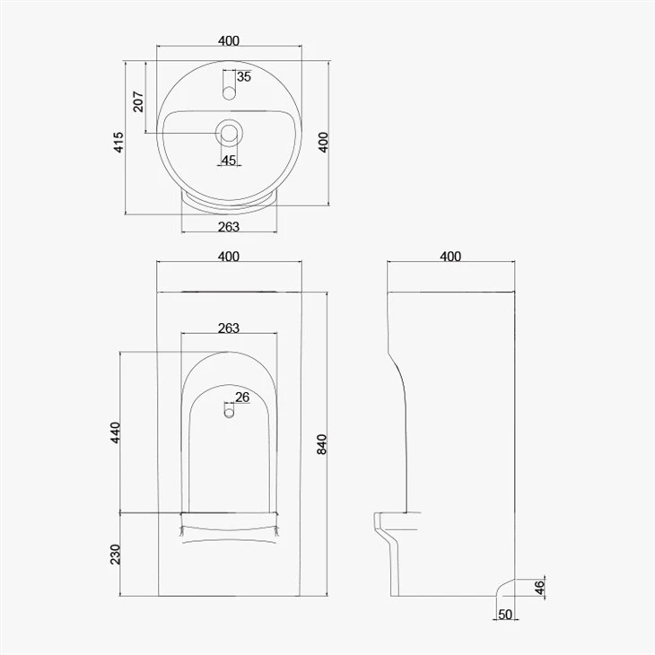 Elegant Wudu Basin for Home and Mosque